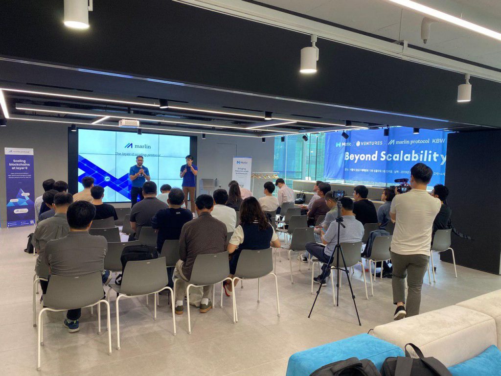 Marlin Protocol Seoul Korea Blockchain Week