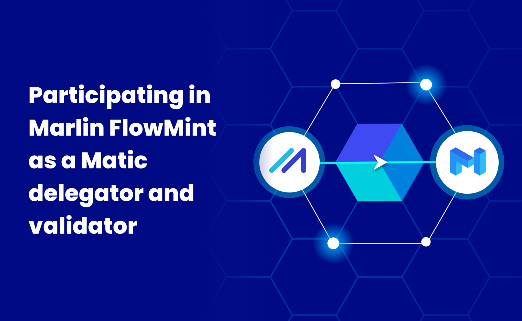 Participating in Marlin FlowMint as a Matic delegator and validator