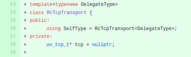 New TCP Transport variant