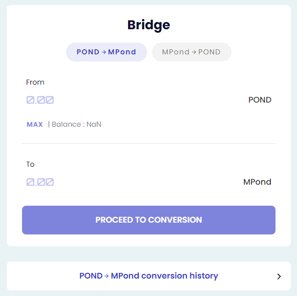 Bridge UI