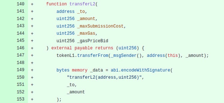 L1 L2 gateway contracts