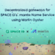 Decentralized gateways for SPACE ID's .manta Name Service using Marlin Oyster