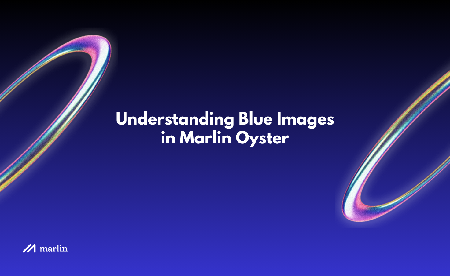 Understanding Blue Images in Marlin Oyster
